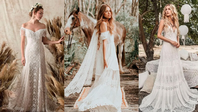 Best Boho Wedding Dresses