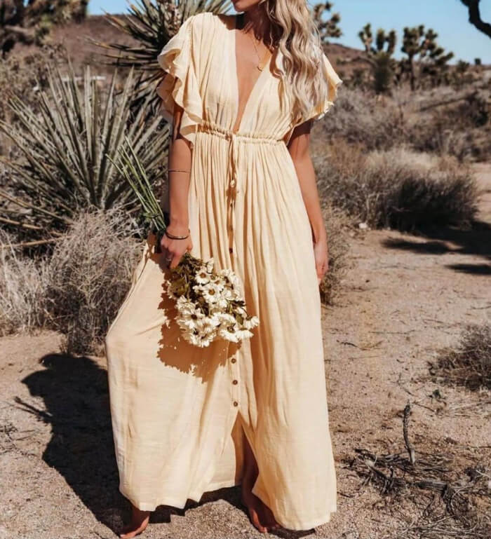 Bohemian bridesmaid dresses