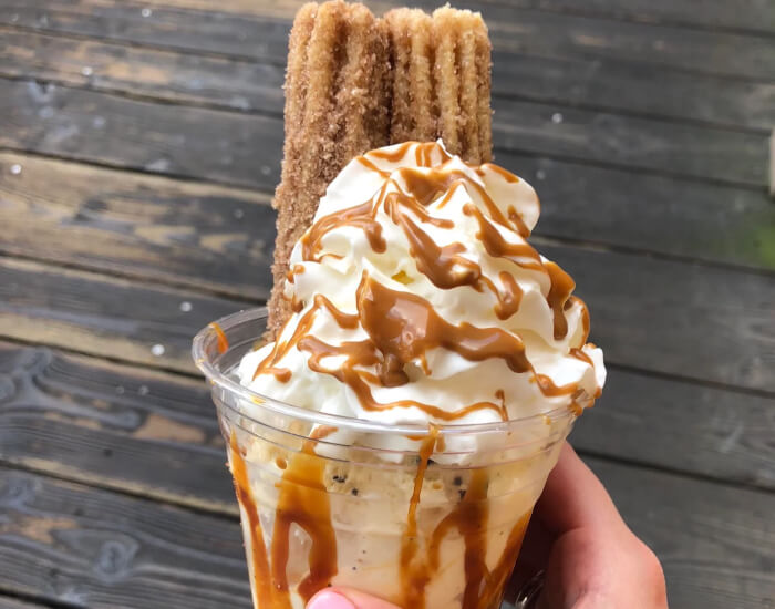 Churros Ice Cream