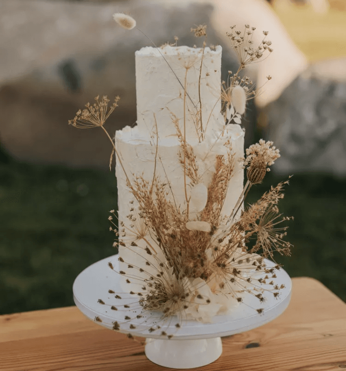 Florals Boho Wedding Cake