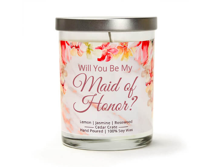 Maid Of Honor Scented Candles