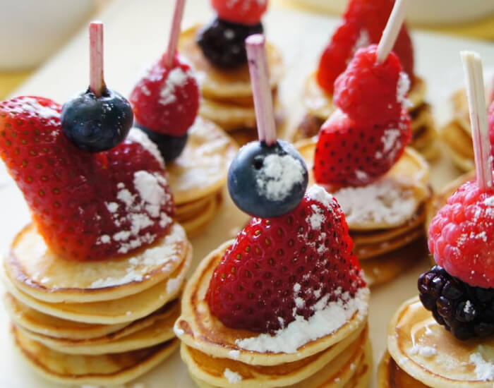 Mini pancakes