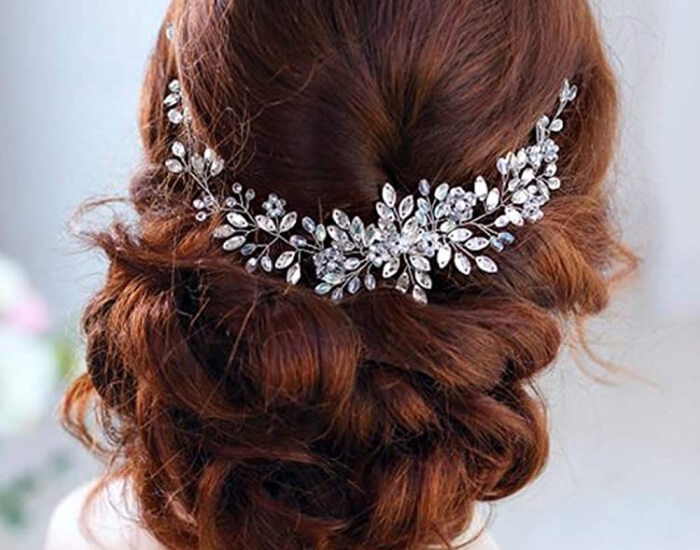 Crystal-embellished Headpiece