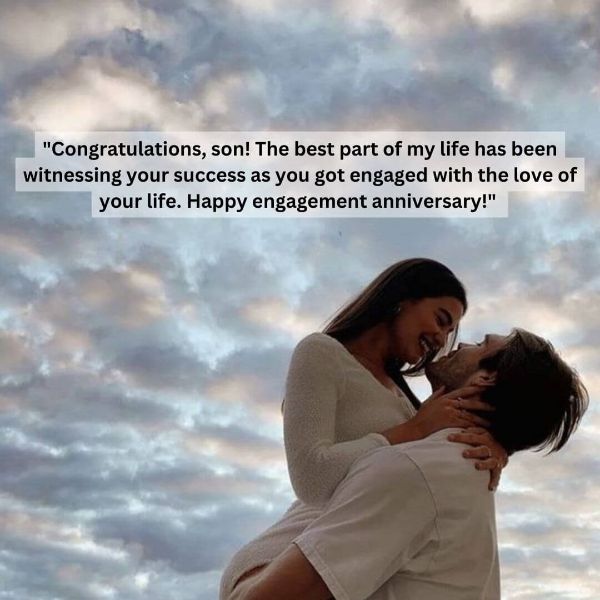 Engagement Anniversary Wishes 