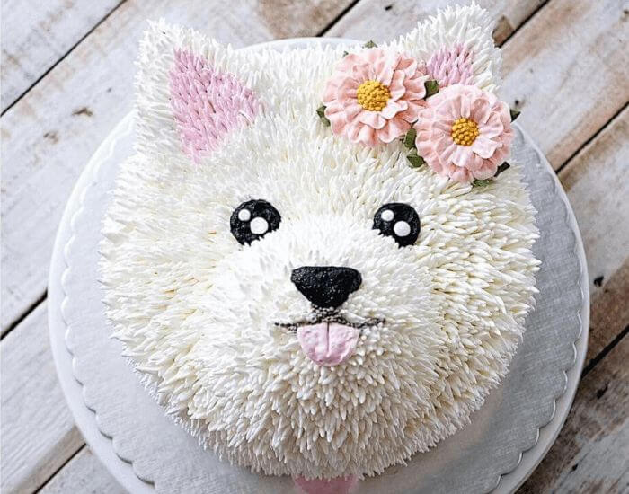 Pet Shaped Wedding Cake