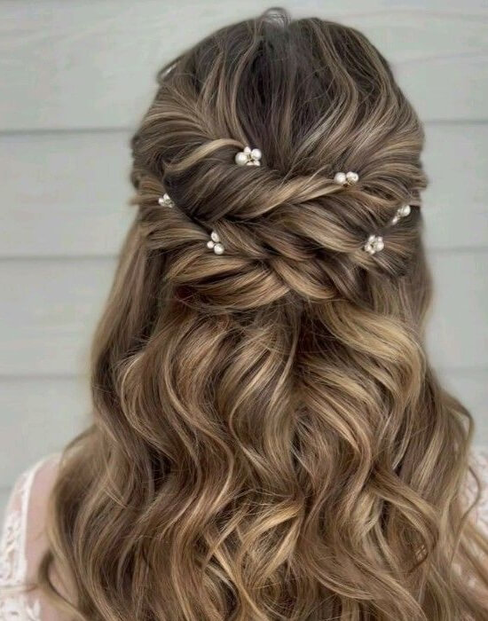 Braided Crown with Decorative Beads