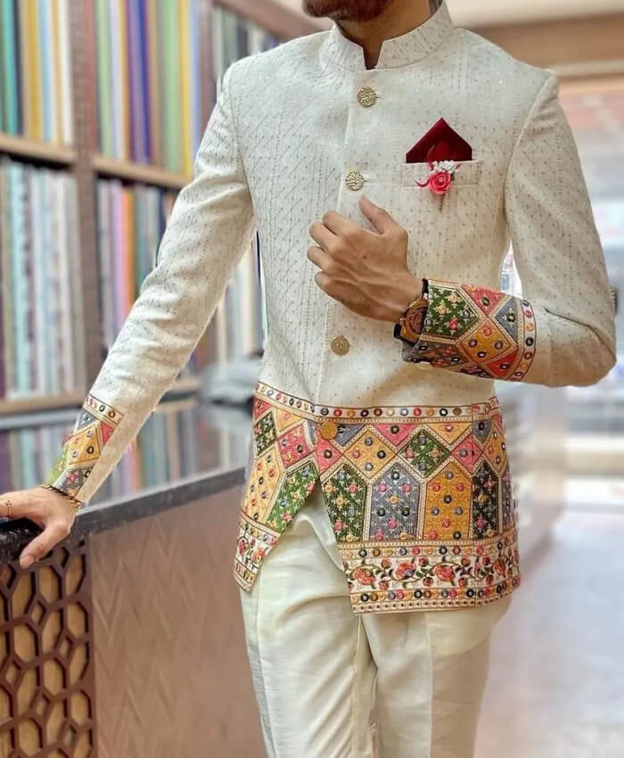 Traditional Chinese Chinese Wedding Dress For Men Cheongsam Style Gown With  Jacket And Ethnic Flair From Fleming627, $66.84 | DHgate.Com