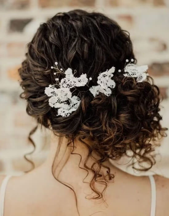 15 Most Beautiful Wedding Hairstyles For Curly Hair |