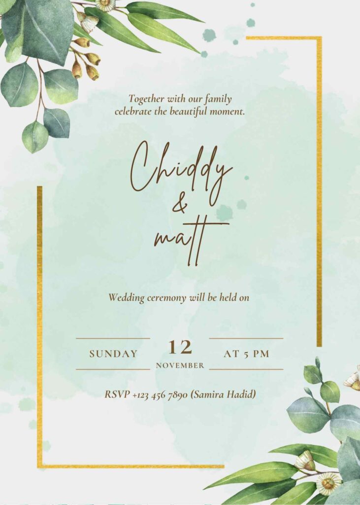 best wedding invitation