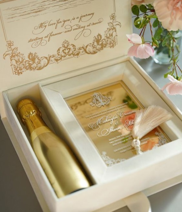 personal style Wedding Invitation card