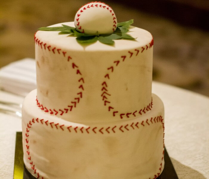 Baseball Groom’s Cake