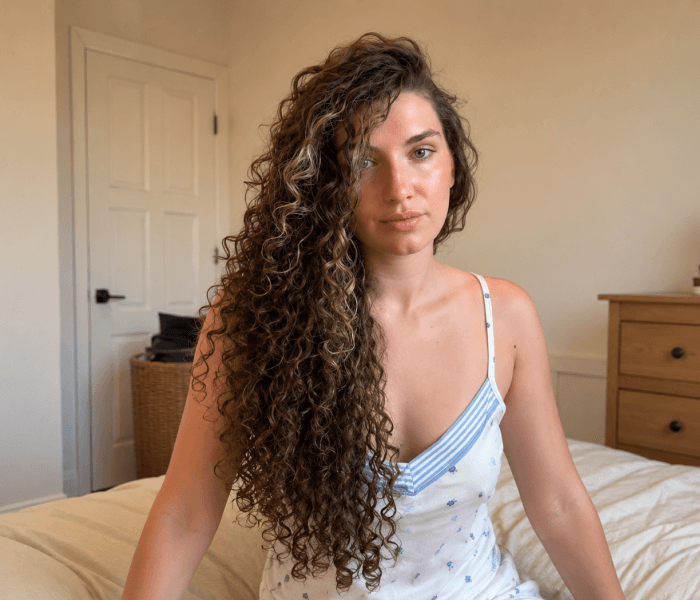 Curls Left Completely Down - Happy Wedding App Curls Left Completely Down