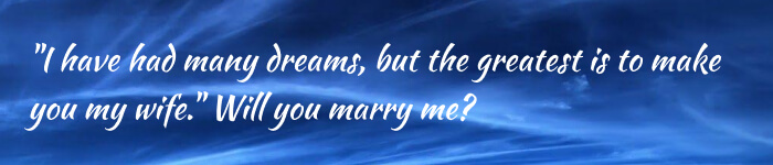 Romantic Proposal Quotes