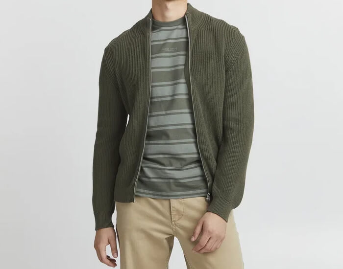Sage Green Cardigans and Chinos
