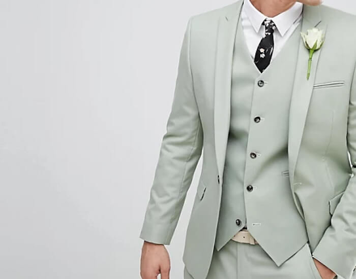 Sage Green Trousers and Neutral Blazers
