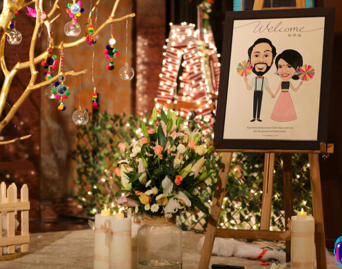 Personalized Bride Welcome Decoration tips
