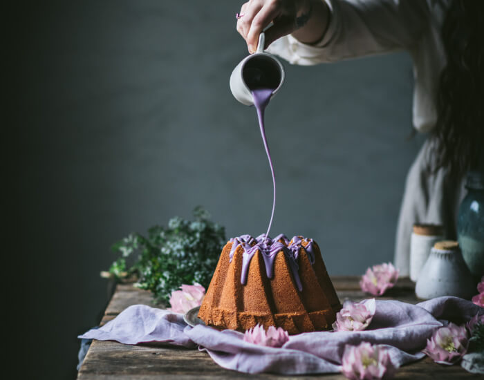 Earl Grey Tea And Lavender Cake