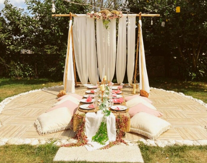 Garden Party Bride to be Decoration