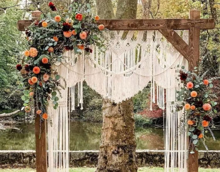 Wooden Wedding Arch