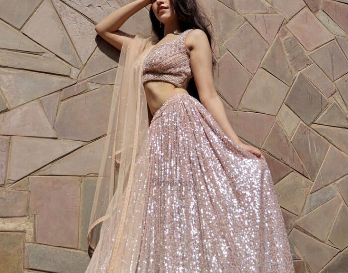 Shimmery Sequin Lehengas for a Sparkling Look