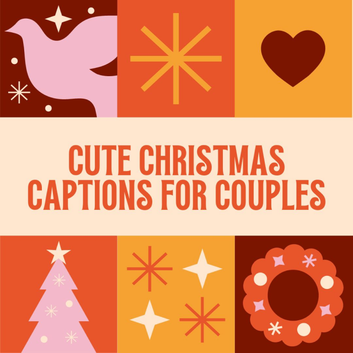 Cute Christmas Captions for Couples