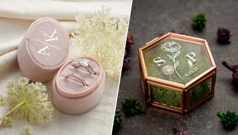 20 Unique Wedding Ring Box Designs