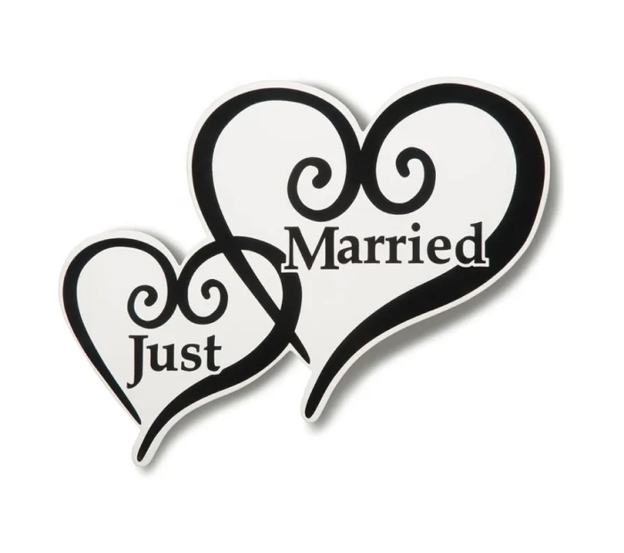 Just Married Magnet