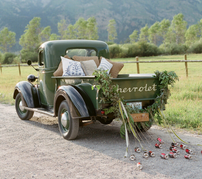 Rustic Romance with a Vintage Truck