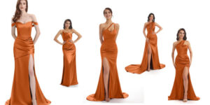 Sparkling Burnt Orange: A New Choice of Dress for Bridesmaids