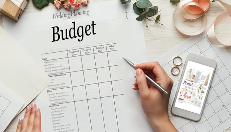 budget for your wedding