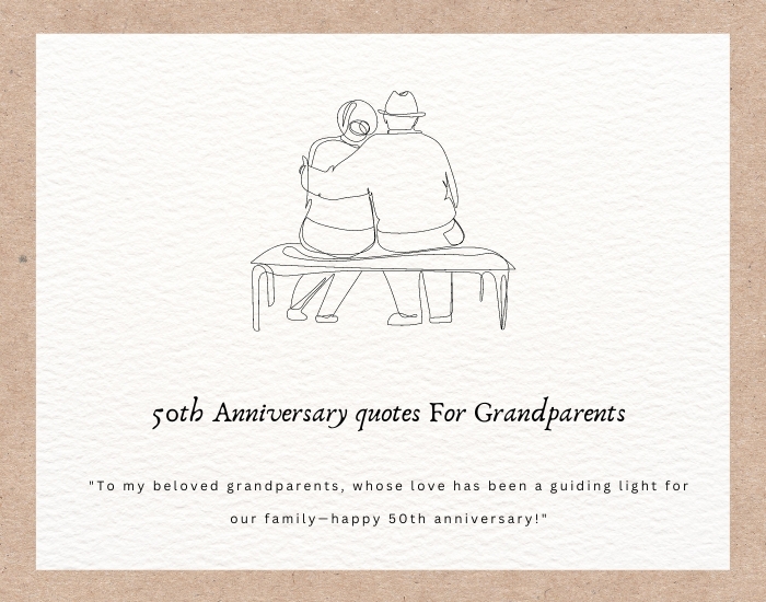 50th Anniversary quotes For Grandparents