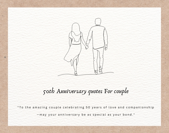 50th Anniversary quotes For couple