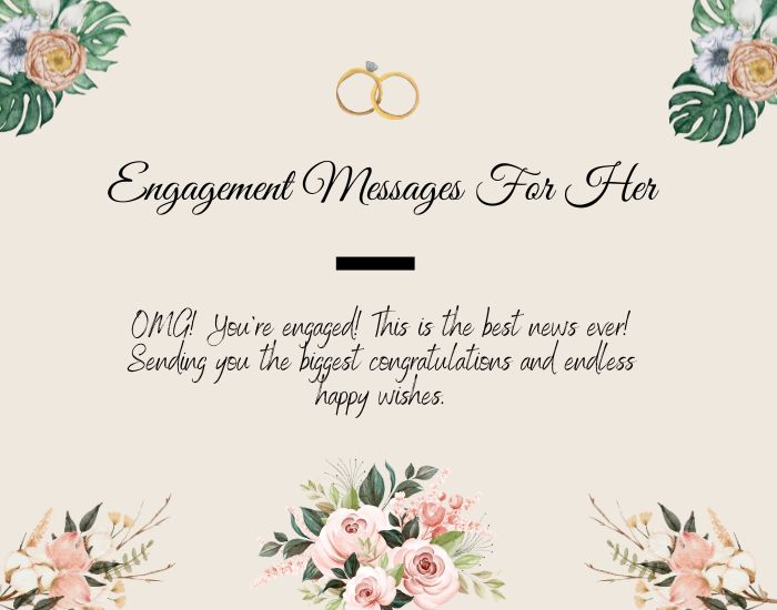 Engagement Messages For Her