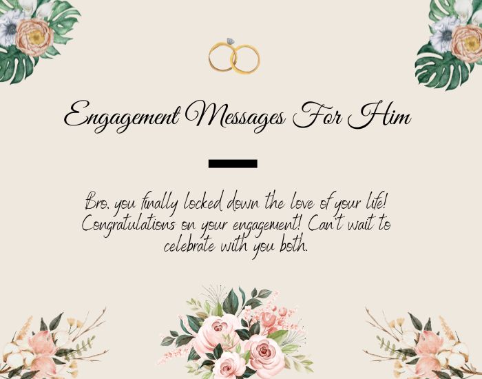 Engagement Messages For Him