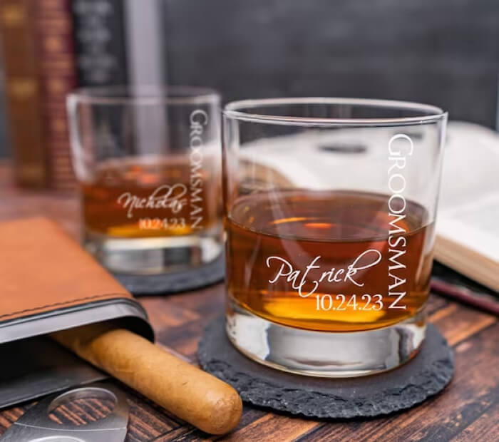 Handmade Whiskey Glass Set