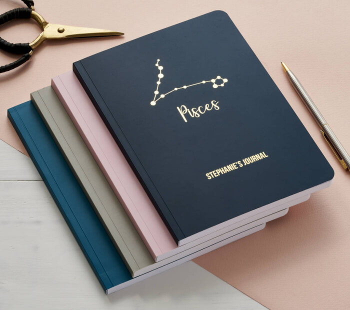 Personalised Constellation Notebook