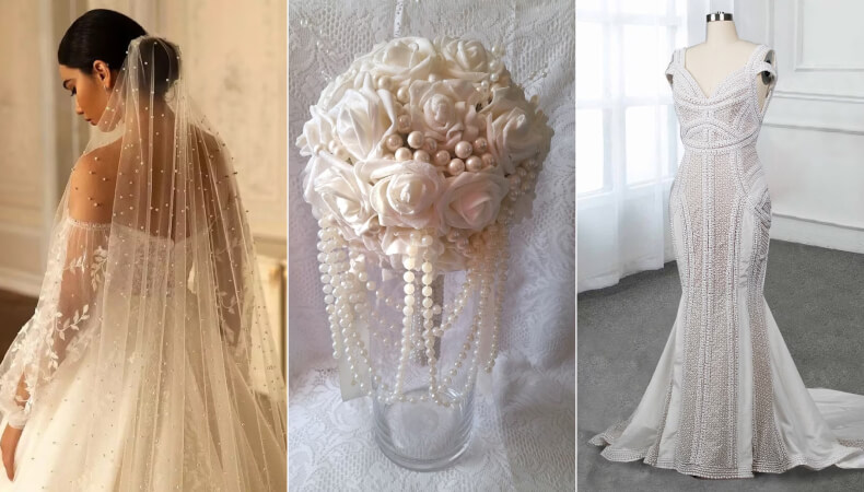 The Hottest 2024 Wedding Trend- Pearls
