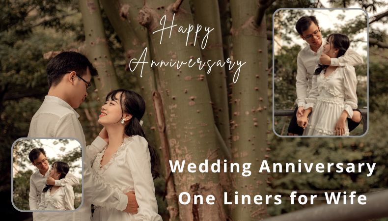 Wedding Anniversary One Liners for Wife