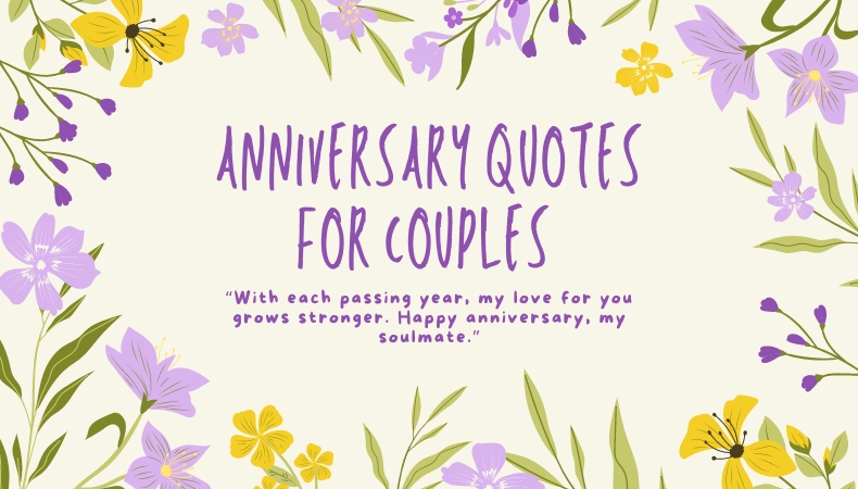 Anniversary Quotes for Couples