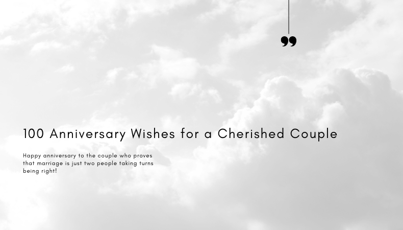 Anniversary Wishes for a Cherished Couple