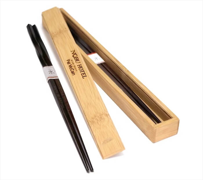 Engraved Chopsticks Gift Set