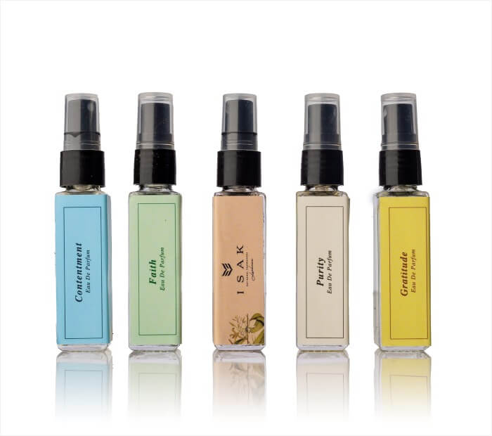 Lock-Inspired Perfume Set