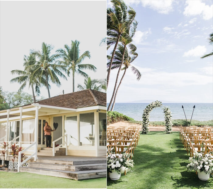 White Orchid Beach House, Maui Wedding Venue