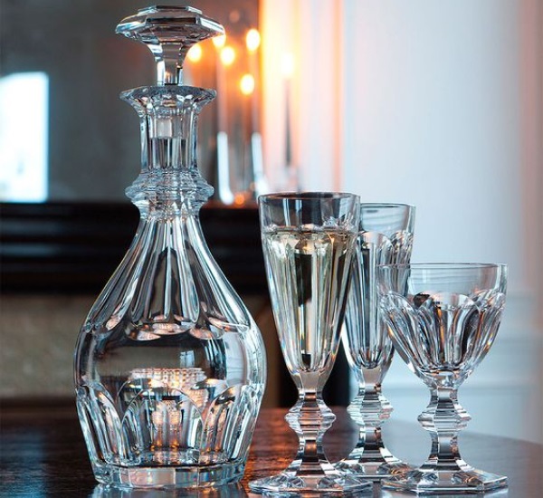 Decanter and Wine Glasses