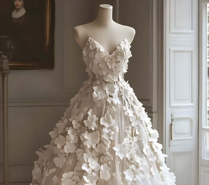 3D Floral Embellishments