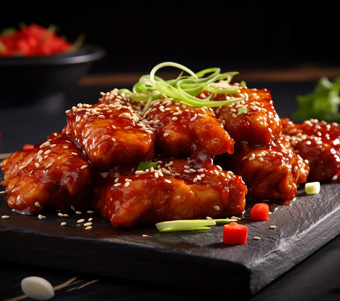 Korean BBQ Chicken Bites