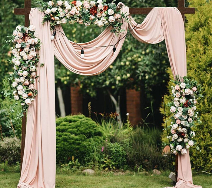 Minimalist Greenery Backdrop