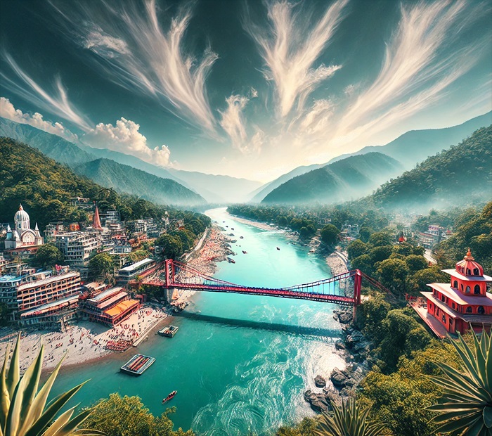 Rishikesh - Spiritual Serenity and River Landscapes