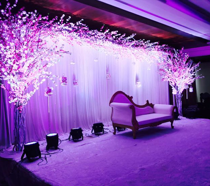Waterfall Stage Backdrop