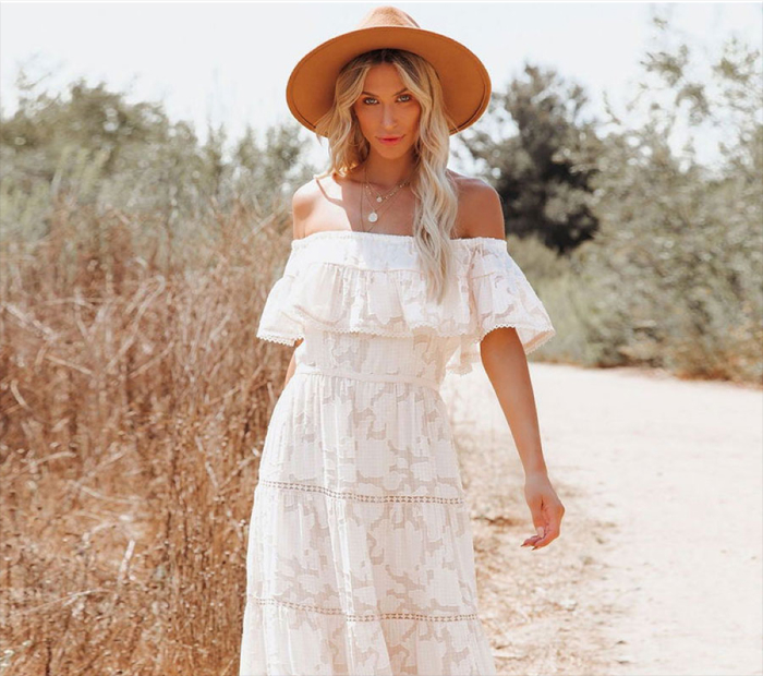 Layered Boho Maxi Dress